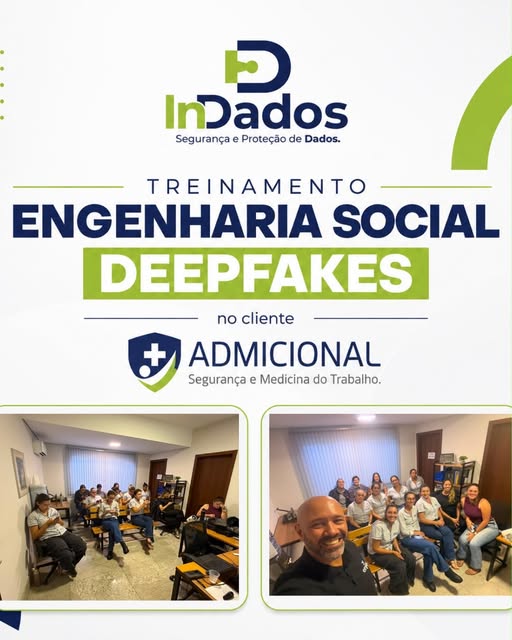 Treinamento de Engenharia Social e Deepfakes na Admicional